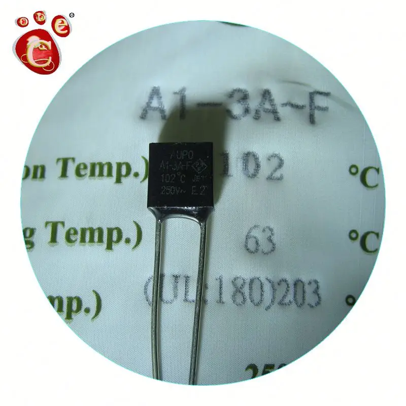 A8-5A-F 150 ° C Aupo Micro-temperature fuse Radial 150 ° C 5A NEW #BP 2 PCs 