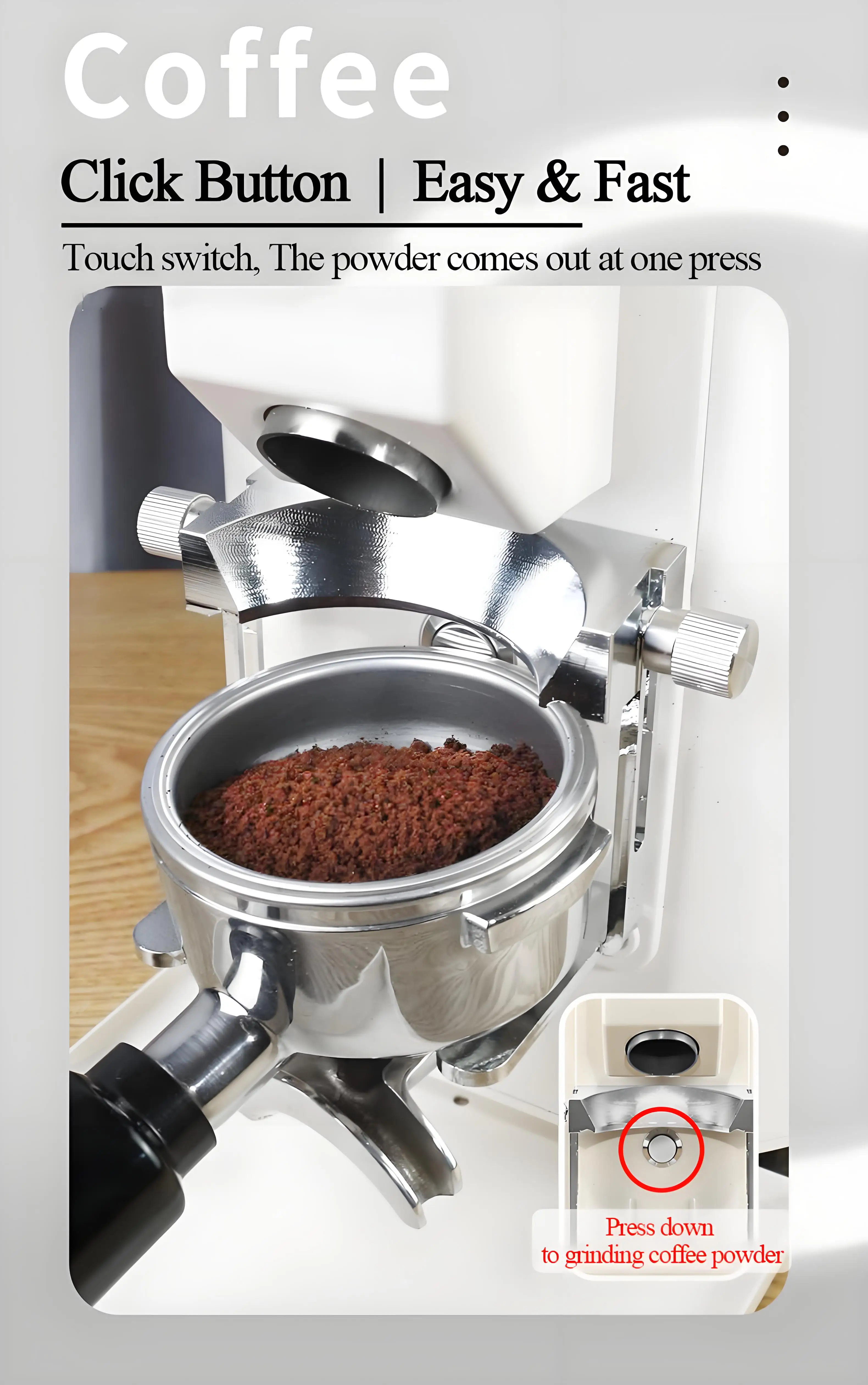 Commercial Automatic Height-adjustable Powder Rack One-key Powder ...