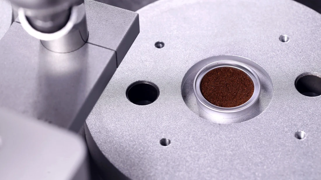 Fully Auto Rotary Automatic Nitrogen Nespresso Coffee Pod  Filling  Sealing Machine Europe Capsule Packing Machine