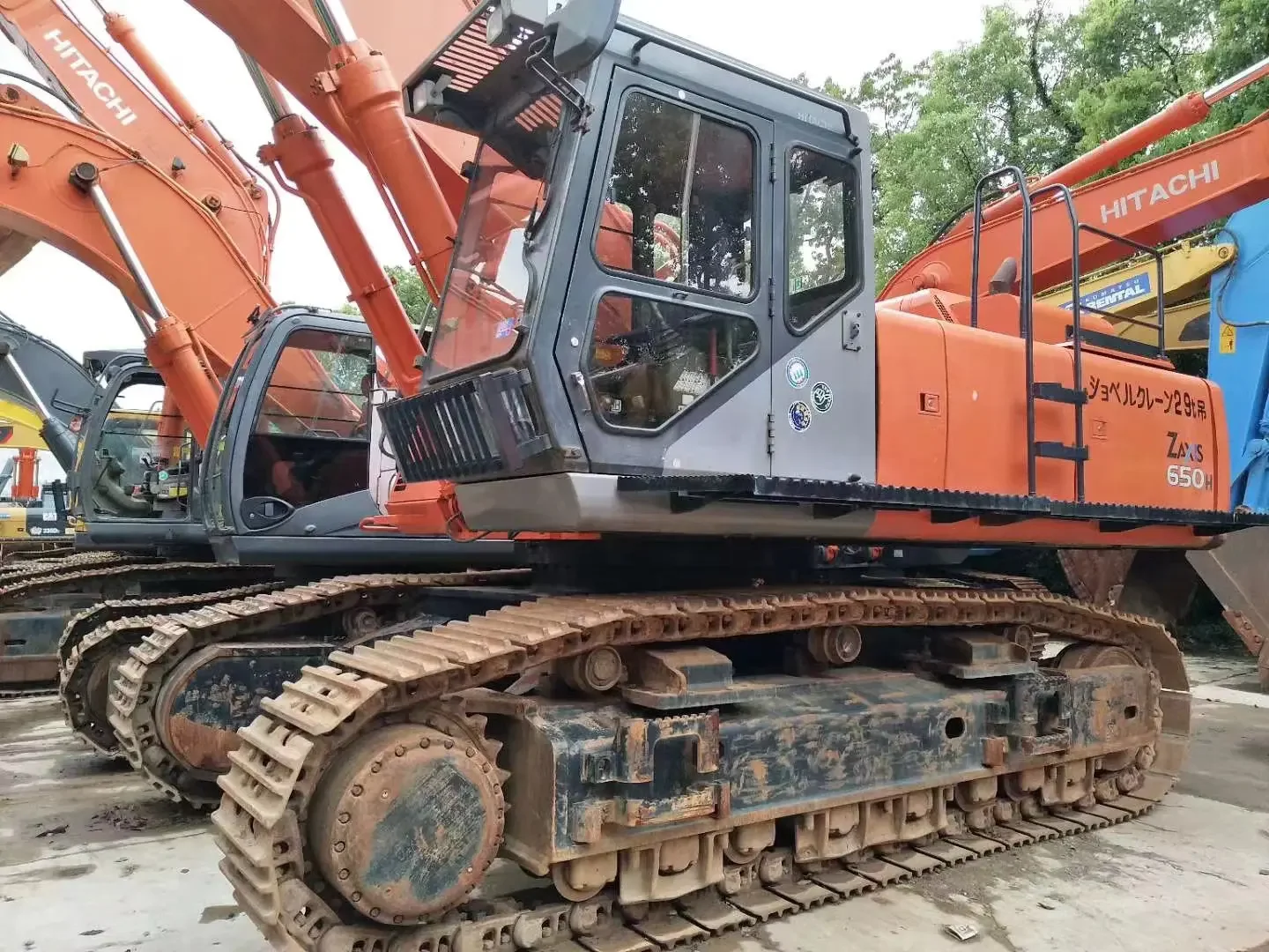 Japan Made Hitachi Used ZX650 Excavator for Sale Second Hand