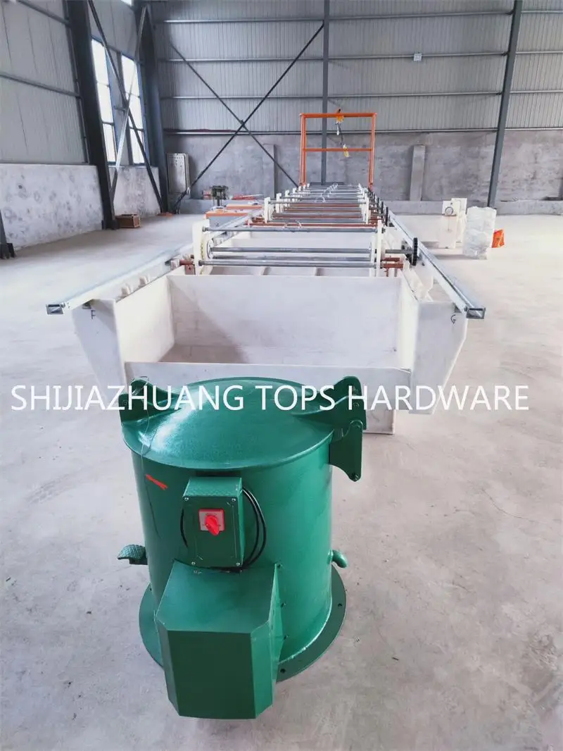 Новое оборудование для производства гвоздей из цинкового бетона maquina para hacer