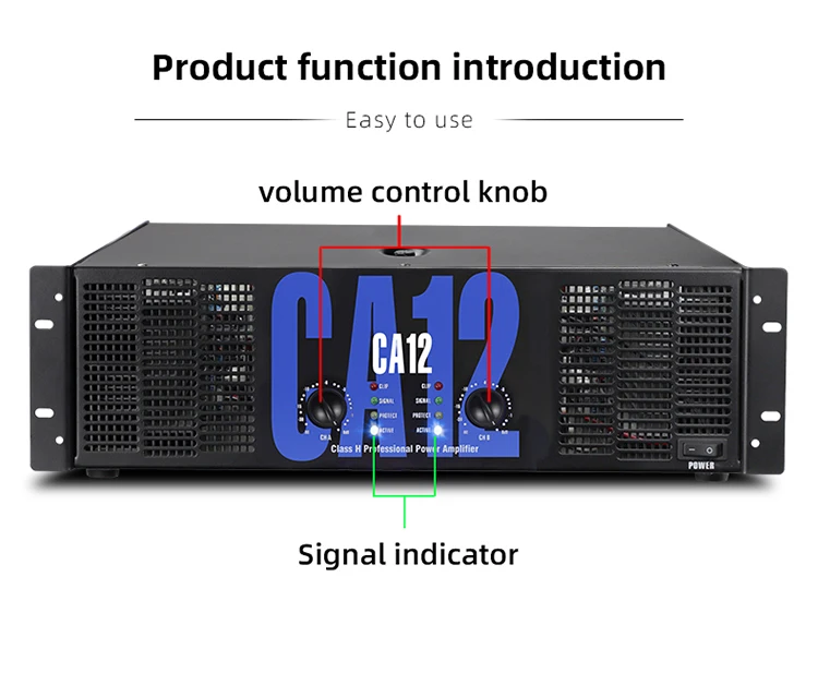 Professional Audio standard CA12 Power amplifier stage performance Audio  Power amplifier| Alibaba.com