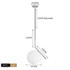 D chrome 15cm ball
