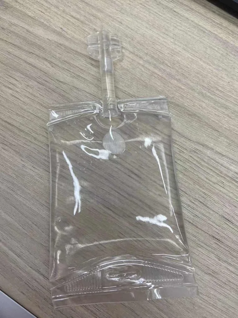 Customized Disposable PVC IV Infusion Bag Various Sizes-100ml 50ml Filler ISO Quality Certification EOS Beauty Personal Care