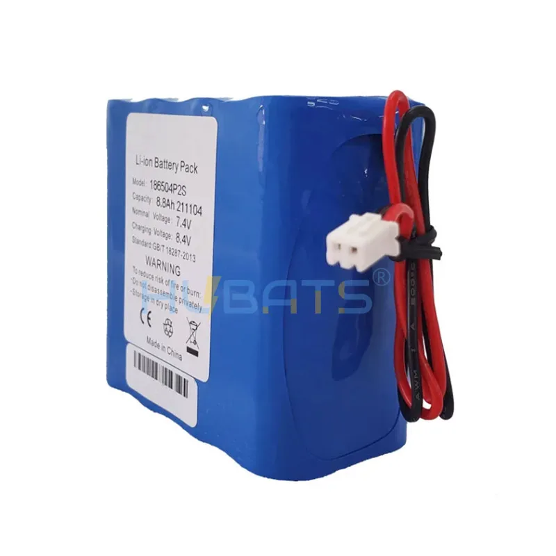 7.4v 8800mah Batterie Icr18650-2s4p 8800mah Car Lighting Battery 18650 ...