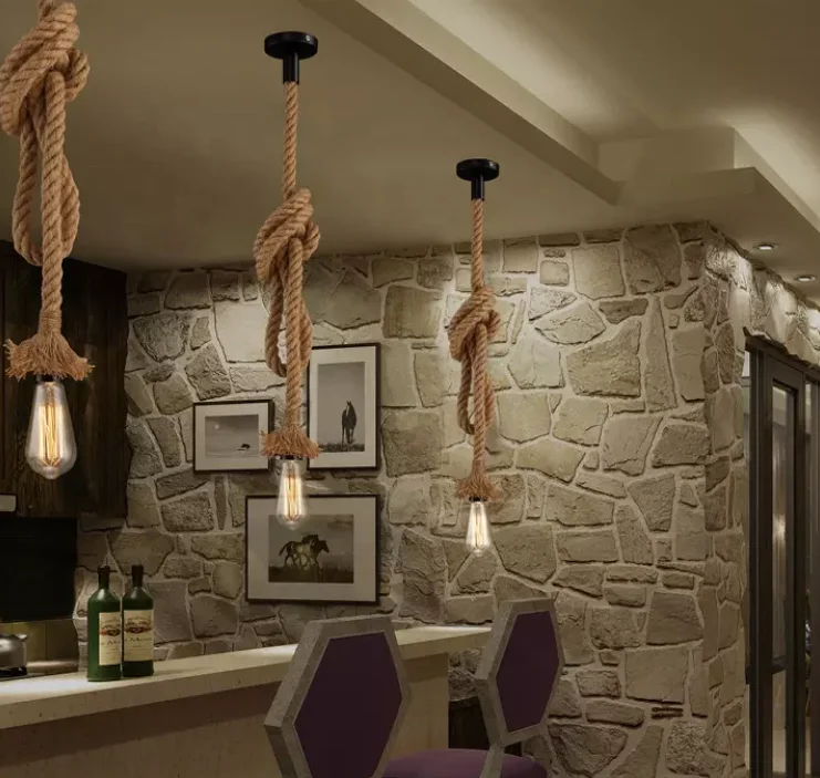 Farmhouse Wooden Chandelier - 5-Light Industrial Pendant Light With Adjustable Chain For Dining Room