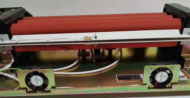 High Quality Metal Body 6 Rollers Pouch Laminator with Speed Adjustable A2 17.7inches Laminator Industrial Laminating Machine