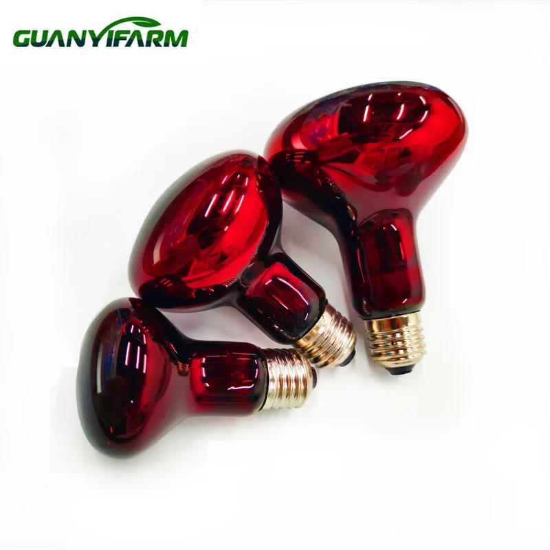 Инфракрасная лампа с нагревом лампа-нагреватель для курицы свиньи собаки черепахи и других животных