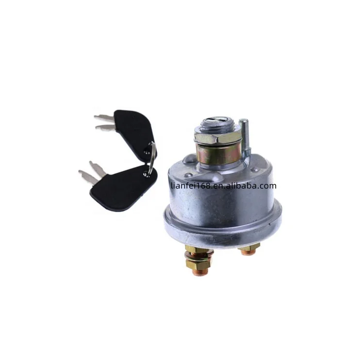 Starter Switch 7n0718 With 2 Position 2 Stud 2 Keys For E320b/c