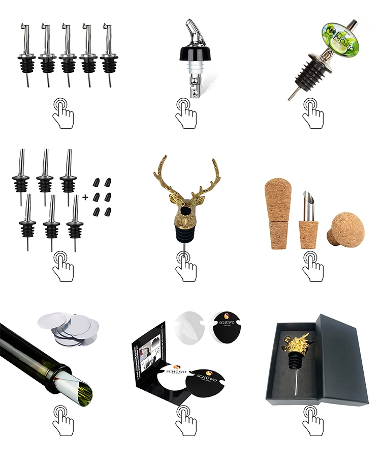 Cheap Wholesale Acrylic And Rubber Premium Aerating Spout Pouring