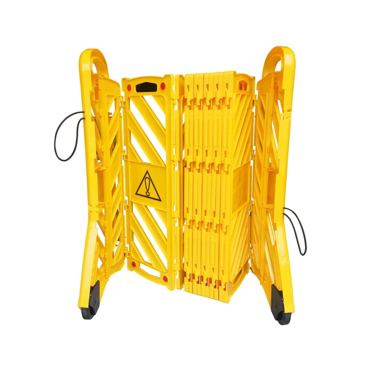 Rubbermaid Portable Mobile Yellow Safety Barrier