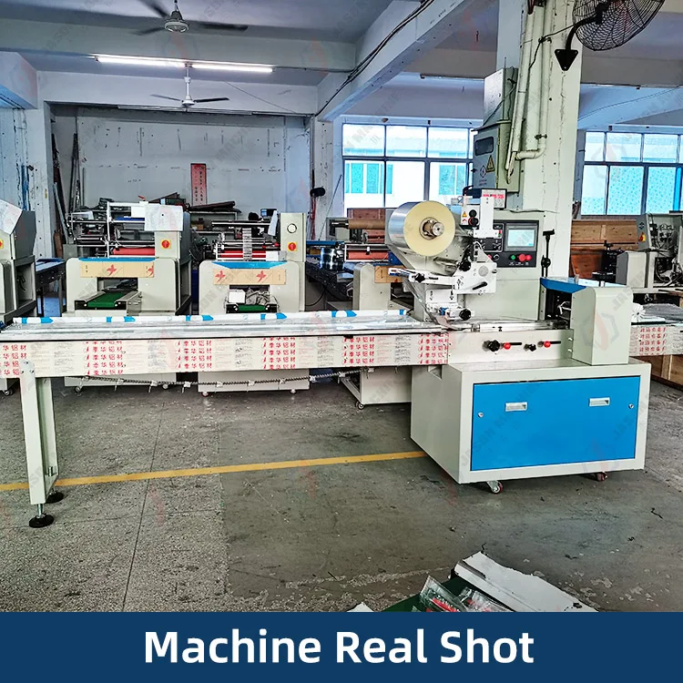 Automatic Bakery Loaf Bread Packaging Machine Horizontal Croissants Toast Bread Pillow Packaging Machine