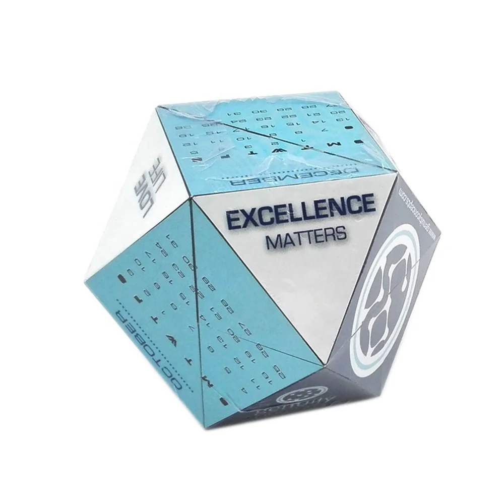 Custom Plastic Folding Infinity Cube Toy Magnetic Puzzle