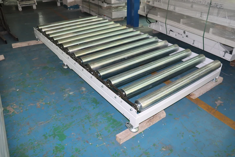 Hongrui heavy stainless steel roller table conveyor