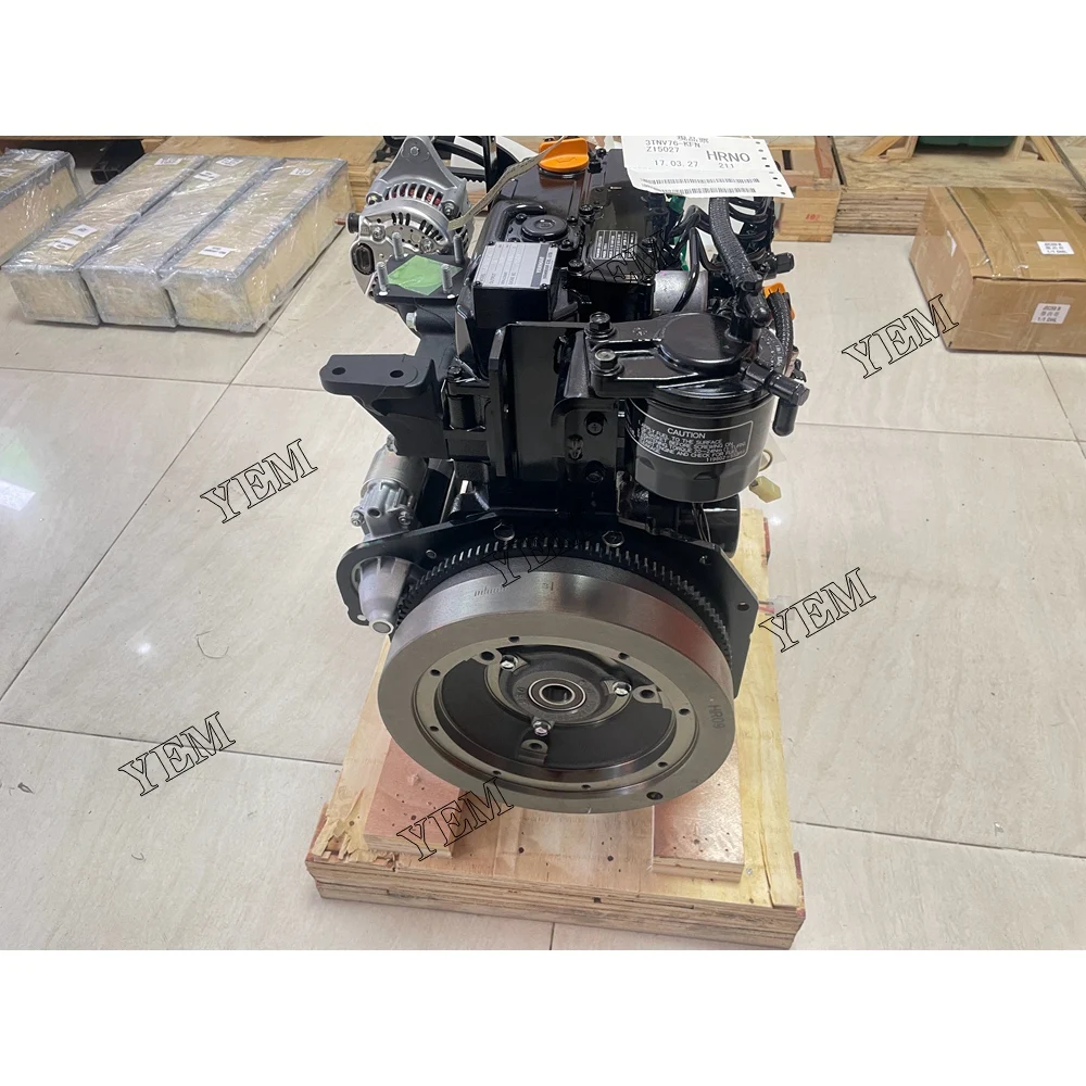 For Yanmar Diesel Engine 3TNV76 Complete Engine Assy 16.7KW 2800rpm 4
