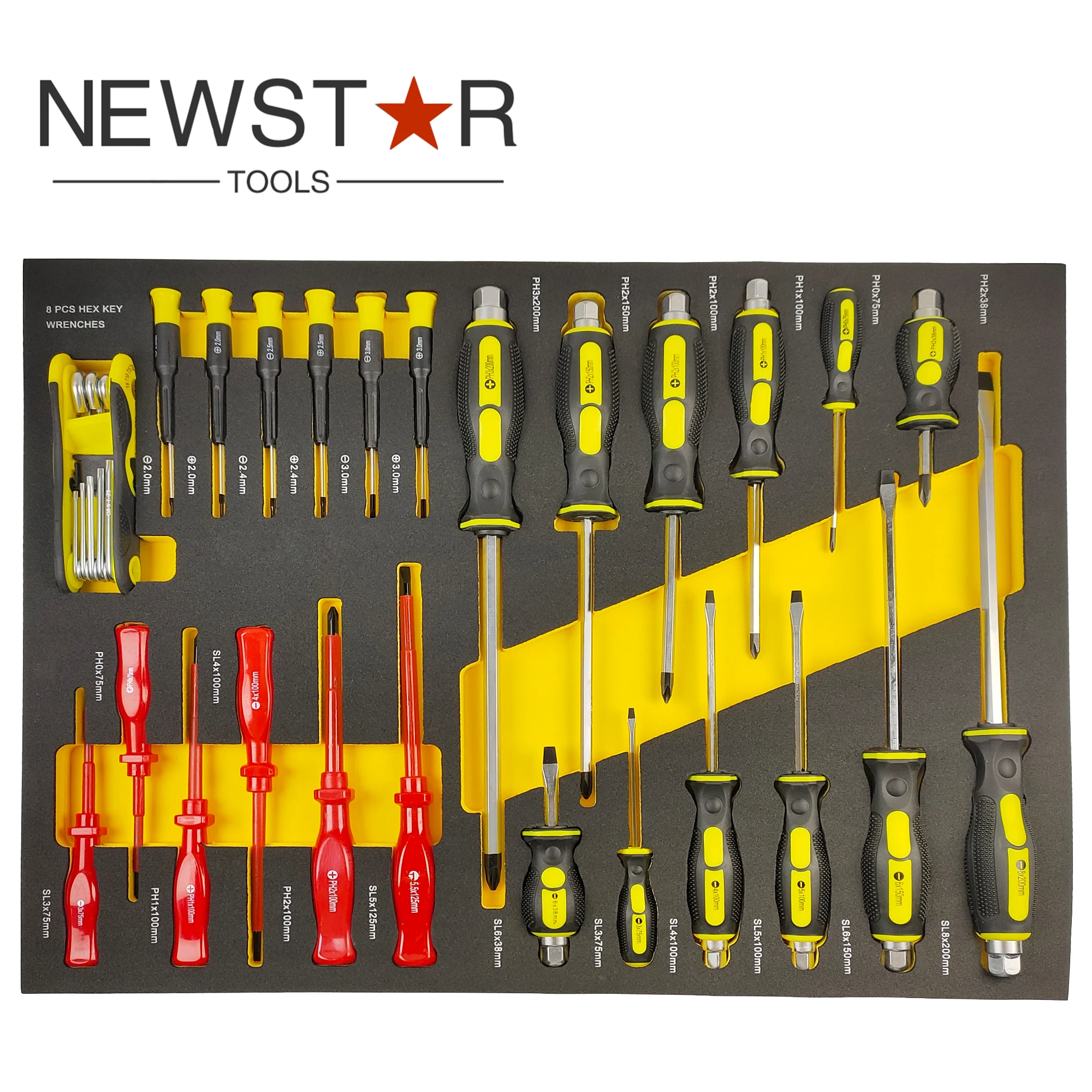 Multifunctional Hand Tool Kits Forged Pliers Hex Key Wrench Sockets Durable CR-V Cabinet OEM Customizable Pruning Combinations