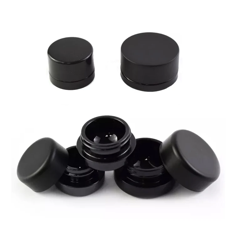 Glass Storage Jars With Bamboo Lid Spice Jars 1oz 18oz Airtight Seal