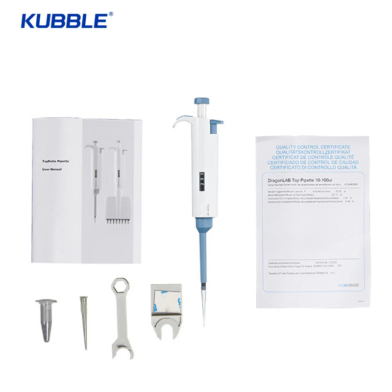 Kubble Multichannel Micropipettes Ejector Autoclavable Pipette