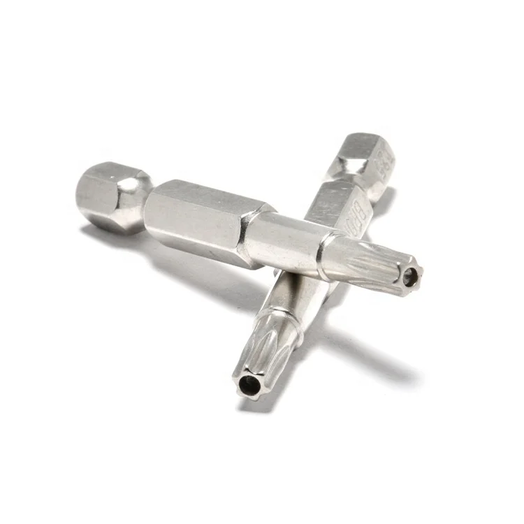 Металлические детали Ingks отвертка 25 мм 45 1/4 6 35 CRV L ключ шестигранный с отверстием шестигранная бита биты