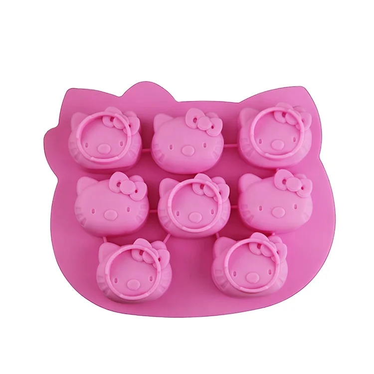 Food Grade Hellokitty Silicone Mold for Chocolate