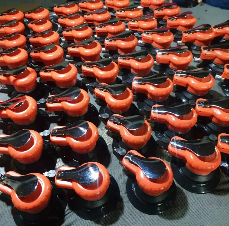 Промышленная самовакуумная орбитальная воздушная шлифовальная машина TY71115G 5 дюймов Планшет для крючка