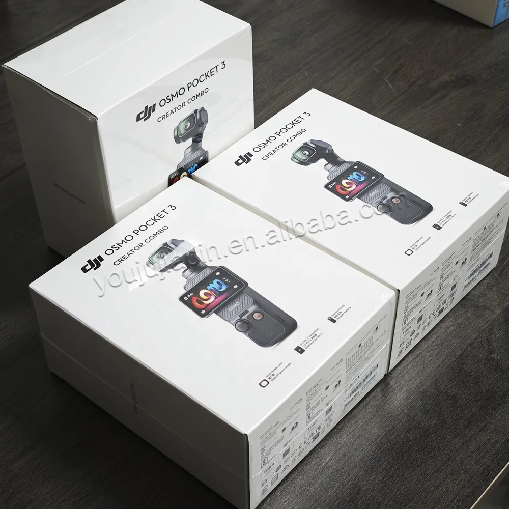 DJI Osmo Pocket 3 Combo Creator - 1インチCMOS, 2インチタッチ
