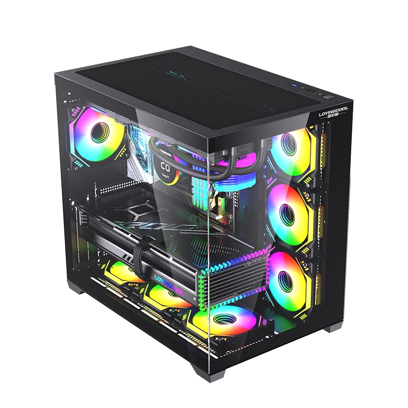Lovingcool Full Tower PC Case - Gaming & Desktop Solutions