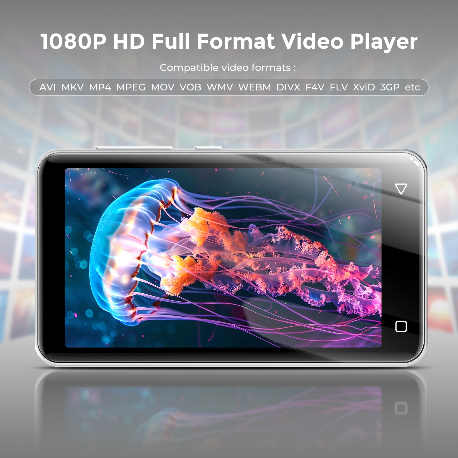 Android 4\" Car MP4 Player with FM Radio Ebook Reader HD Video Playback 1TB Expandable Storage Music Download Capabilities