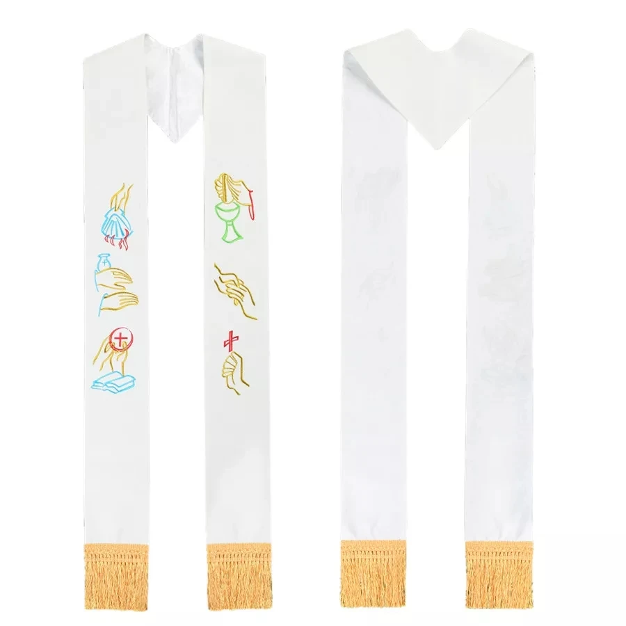 Christian Catholic Priest Stole Church Pastor Clergy Overlay Stole