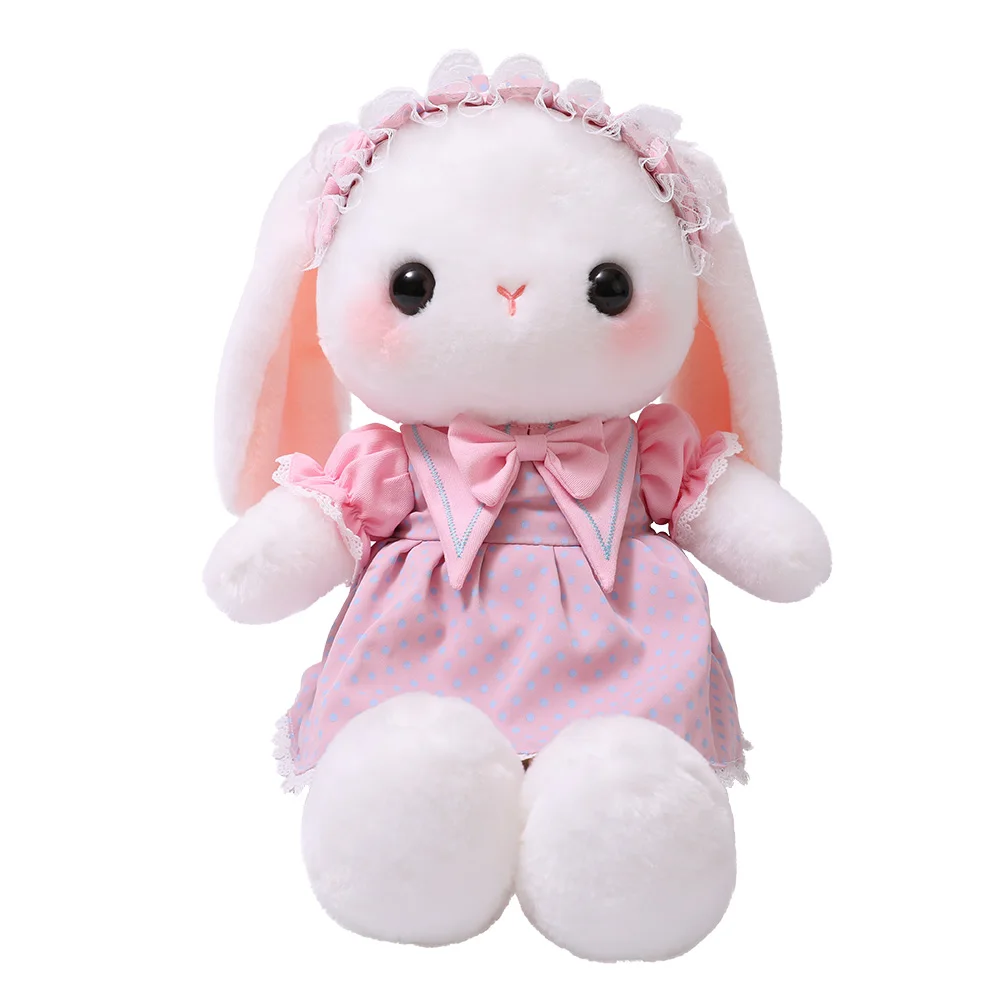 Lovely Korean Kawaii Customize Kids Plush Rabbit Toys Wholesale