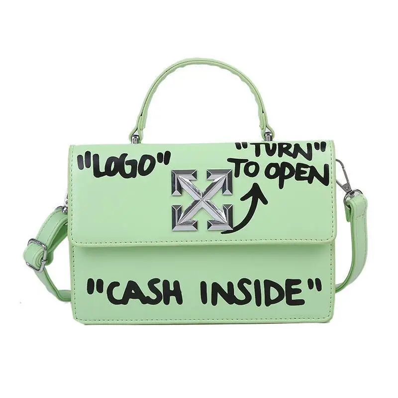 Logo turn to hot sale open cash inside bag