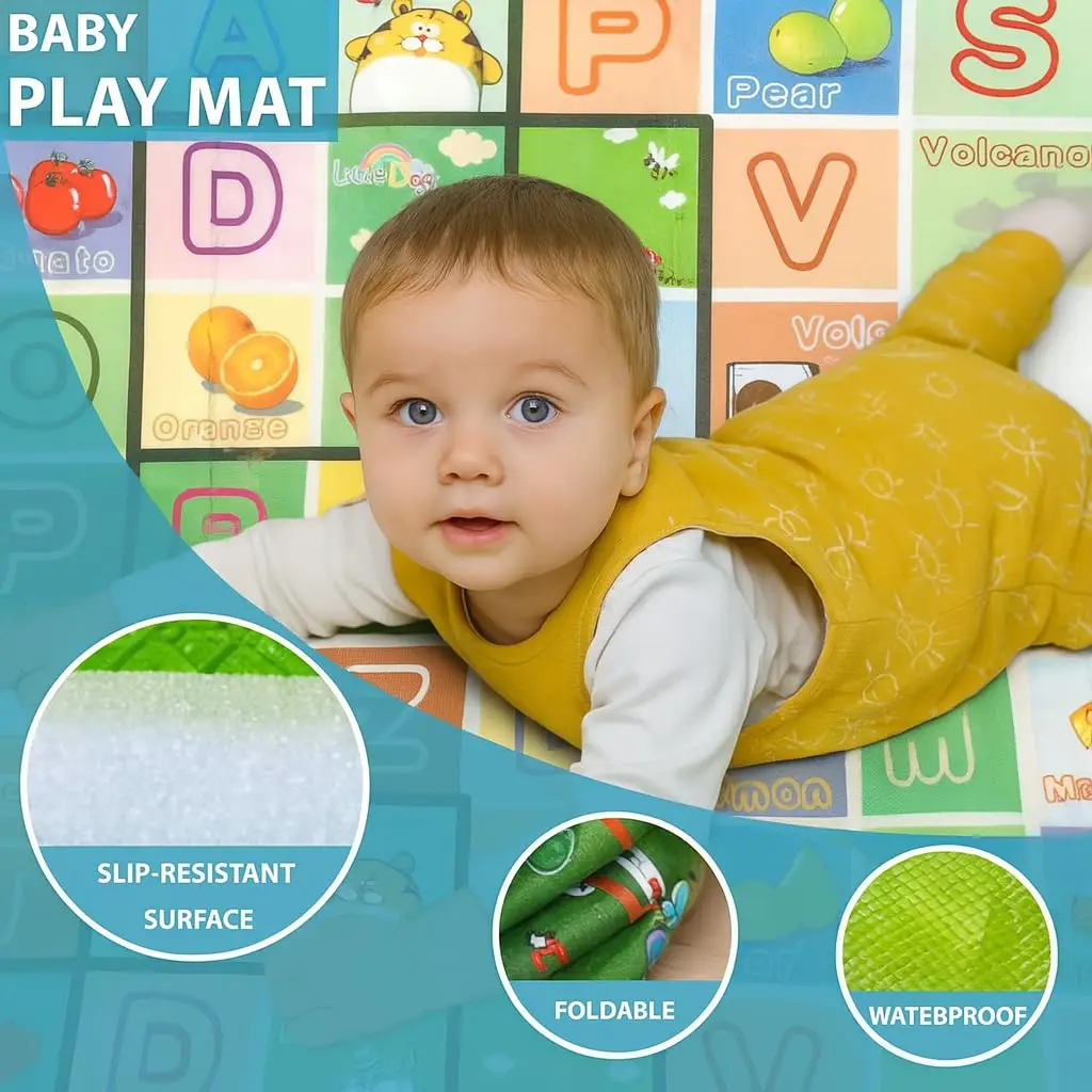 High-quality Non-toxic Soft Compact Portable EPE Baby Play Mat Suitable ...