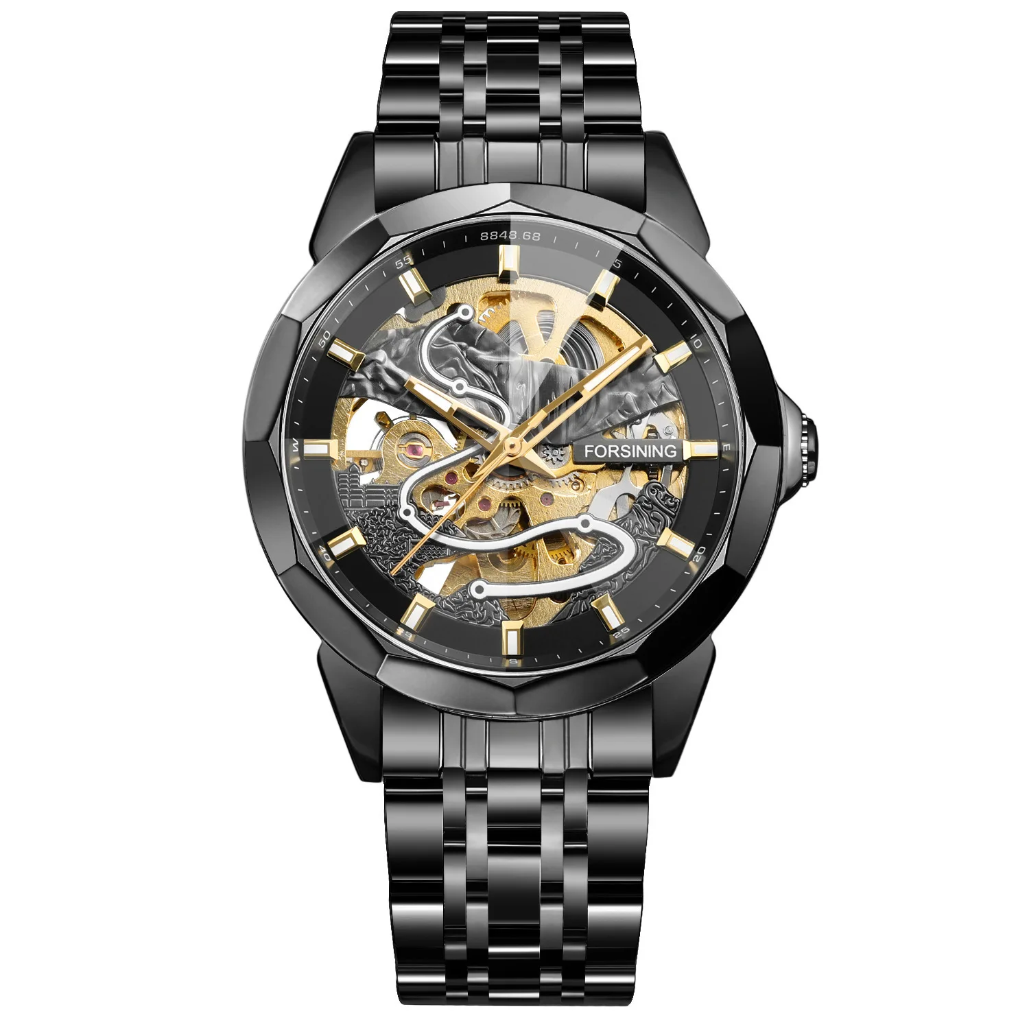 Diamond Automatic Men's Watch OM-000881