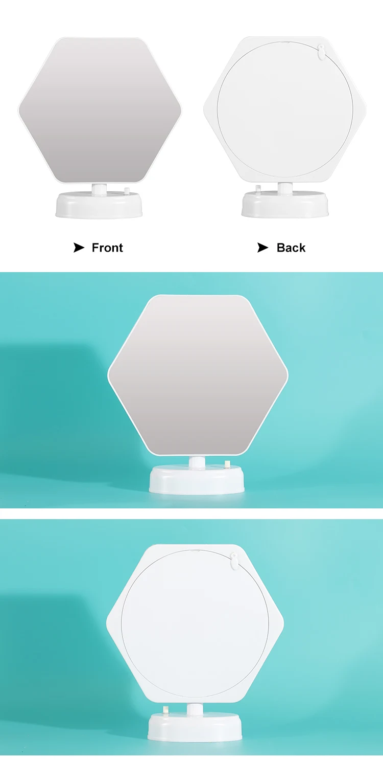 Hexagon Magic Mirrors Blanks Photo Frame Sublimation  MJ-09