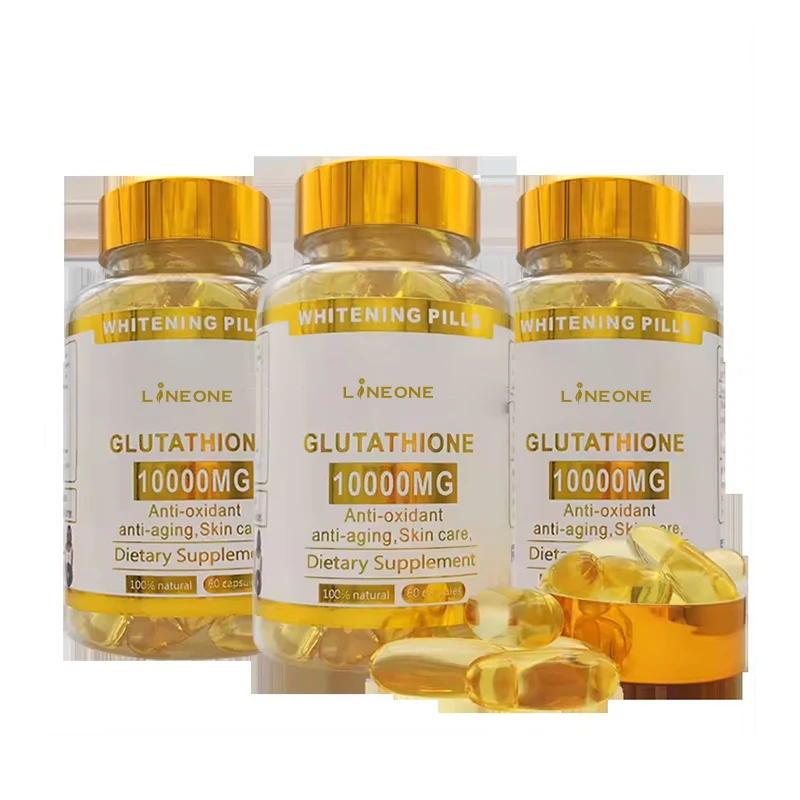 Best selling products 2024 Oem Powerful Skin Whitening Glutathione Vitamins Pills capsule