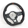 Real Carbon Fiber: Red Stitchng & Top-Stripe