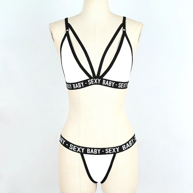 Young Girl Sexy Bra and Brief Sets Cute Bra and Panties Woman Bag Quantity Lingerie Hot Style_voghion.com