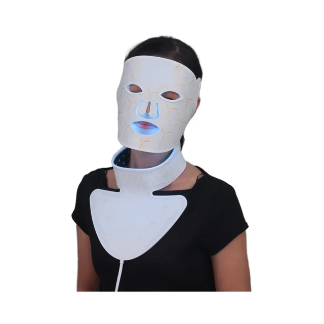 Large Row LED Color Light Silicone Beauty Mask Photon Spectrometer Rejuvenation Equipment for Personal Care