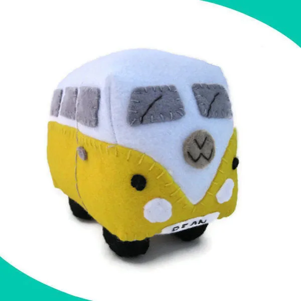 Hot Sale High Quality EN71 Custom School Bus Plush Stuffed Toy Baby Car Soft Toy Made in China