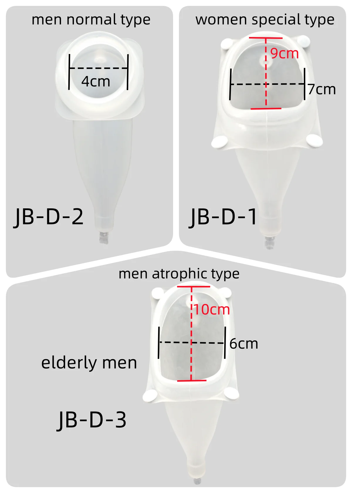 TPE Urinal Collector Urinary Bag for Male and Female Catheter Urine Drainage Bag Urine Collection Bag Set