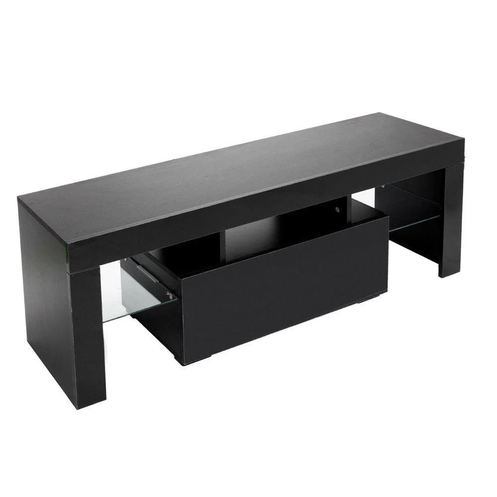 Latest Design Modern Tv Video Games Console Table Entertainment Center Living Room Furniture Tv Stands Cabinet With Lightings