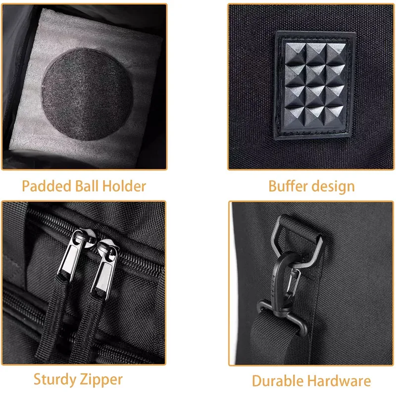 Спортивная мужская Сумка-тоут через плечо сумки для боулинга с мягким держателем
