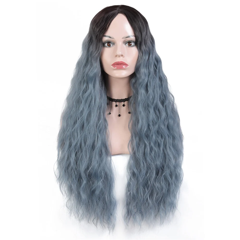Lsy Fashion Long Synthetic Hair Wig Machine Made Fiber Hair Wigs Synthetic  Hair Wig Can Customize - Buy Synthetic Hair Wig,Machine Made Fiber Hair  Wigs Synthetic Hair Wig,Lsy Fashion Long Natural Wave