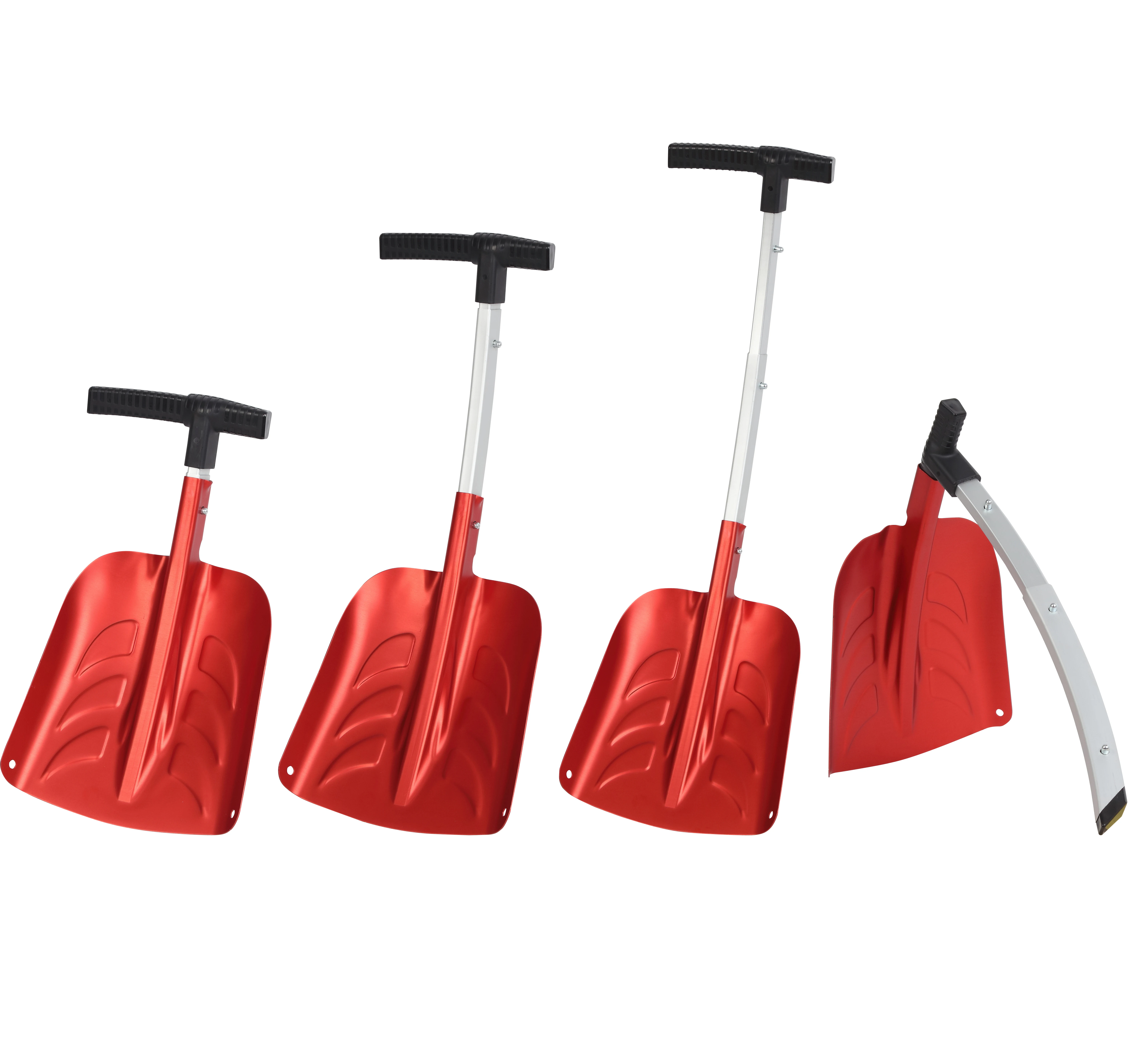 Многофункциональная алюминиевая лопата для снега 3 в 1 автомобильная/грузовая Лопата DYI уличная садовый инструмент с T-образным захватом