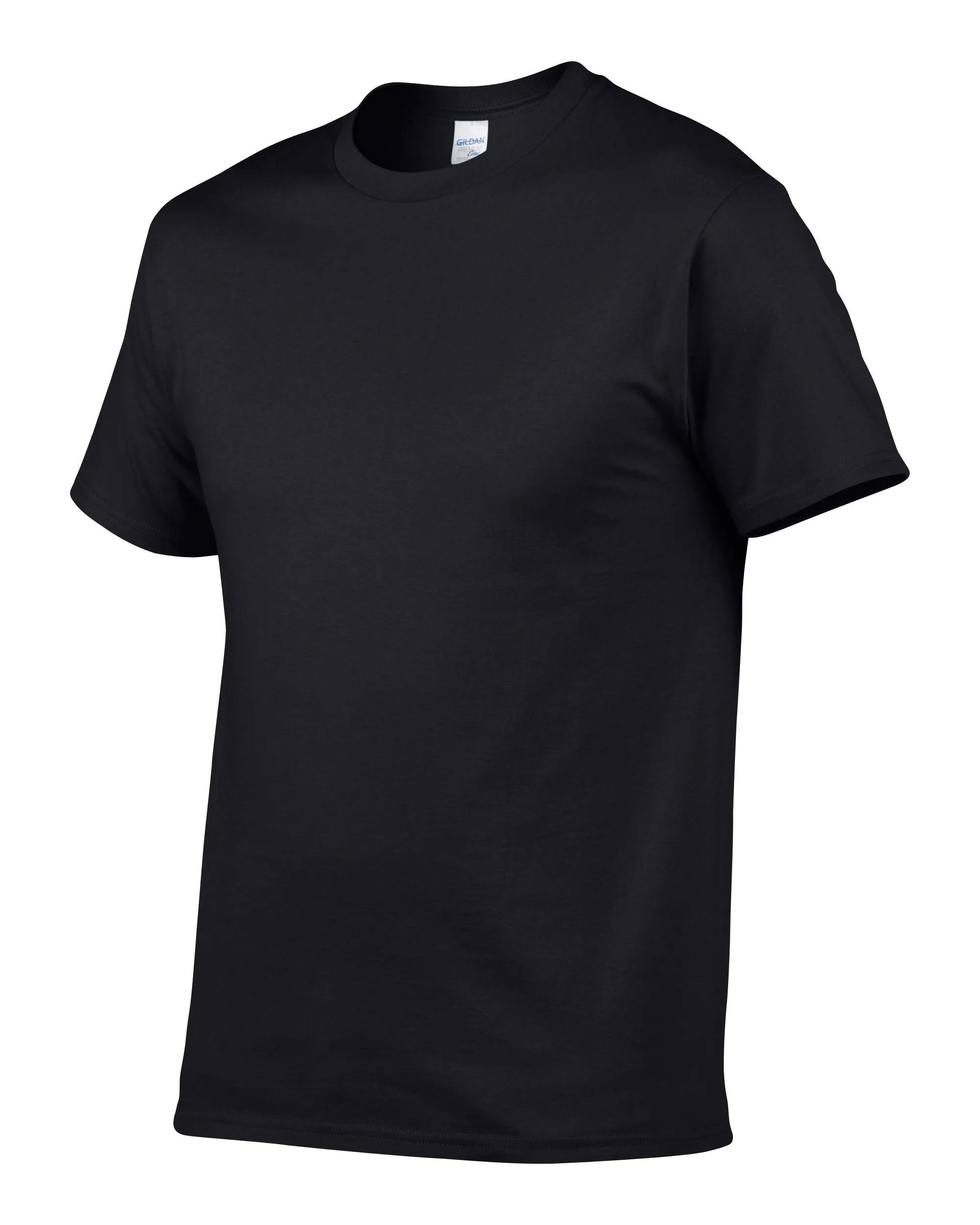 CB04-76000 Free Inside Labels and Your Logo Cards Offer Cotton Custom T Shirt for Men Blank Tshirt Printing Basic Men's T-Shirts