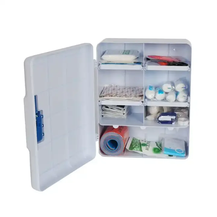 Alibaba.com: Plastic First Aid Kit Box Cabinet 25 Pcs, Wall Mounted ...