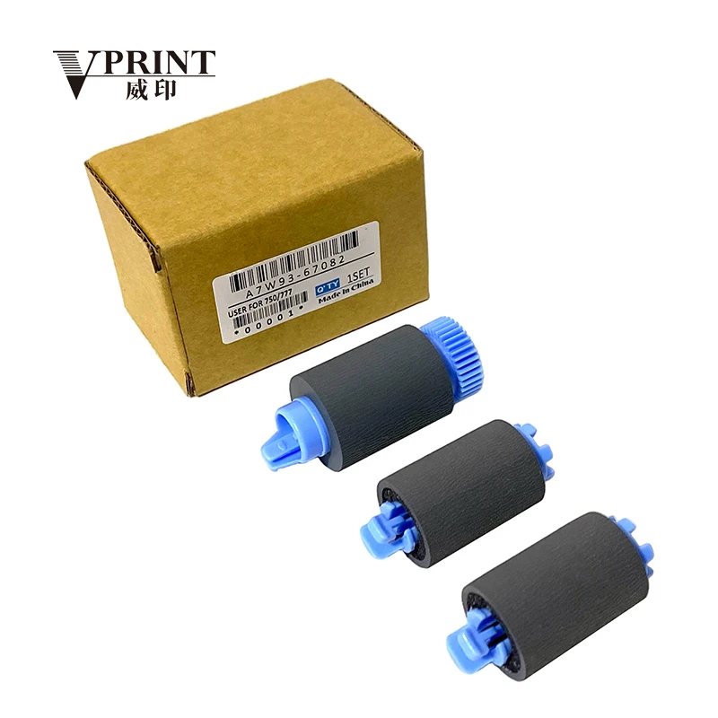 A7W93-67082 W1B45A Tray 2 - 5 Pickup Feed Separation Roller Kit for HP Pagewide 750 755 765 772 777 P75050 Compatible and NEW