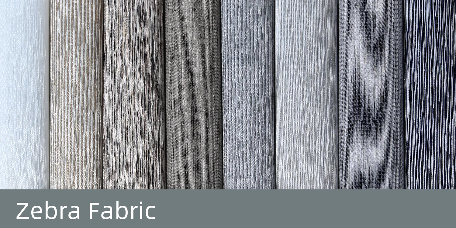 100% Polyester Zebra Blinds Fabric with 3m Width and 165GSM for Customizable Color Window Coverings