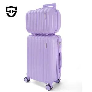 ABS+PC Luggage Sets 2 Piece Traveling Suitcase Two Piece Spinner Luggage Sets