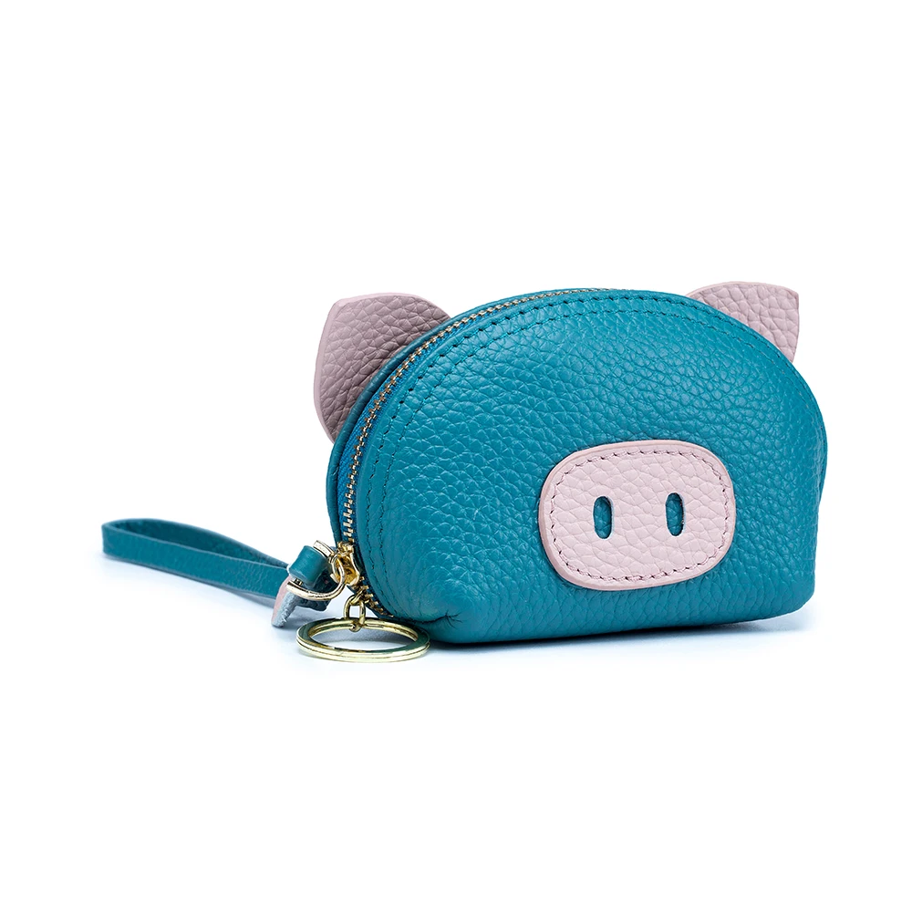 Cute Cartoon Pig Purse Custom Coin Purse Soft Leather Keychain Colorful  Ladies Lovely Japanese Luxury Animal Coin Purse| Alibaba.com